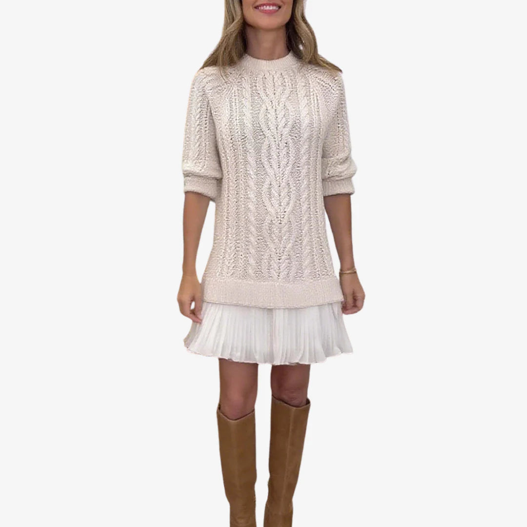 Gaëlle™ | Vestido de punto estilo jersey