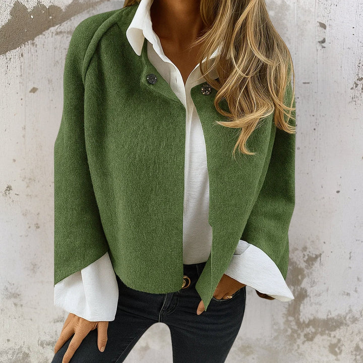 Judith™ | Chaqueta corta elegante y cálida efecto cachemir