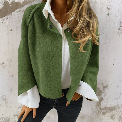 Judith™ | Chaqueta corta elegante y cálida efecto cachemir