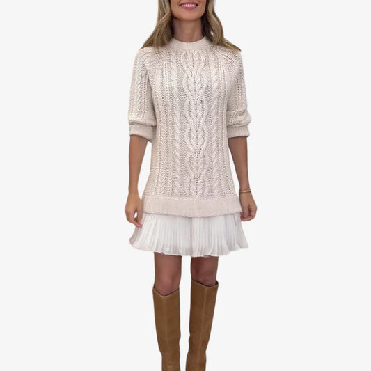 Gaëlle™ | Vestido de punto estilo jersey