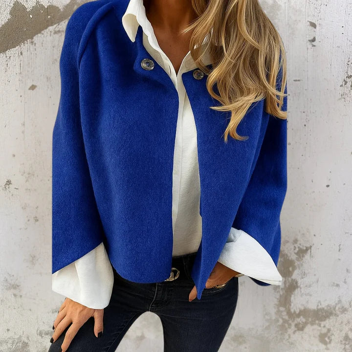 Judith™ | Chaqueta corta elegante y cálida efecto cachemir