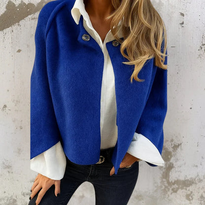 Judith™ | Chaqueta corta elegante y cálida efecto cachemir